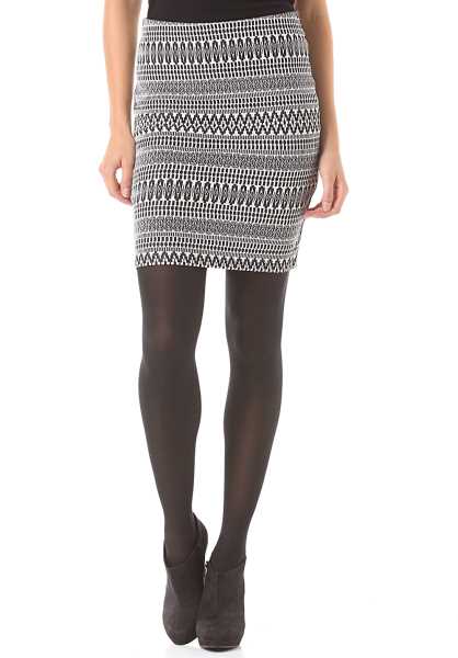 Online Store Vila Viaspen - Bianco Donna Moda Skirts (H2977)